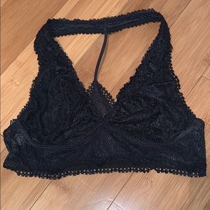 NWT Victoria Secret Black Lace Bralette